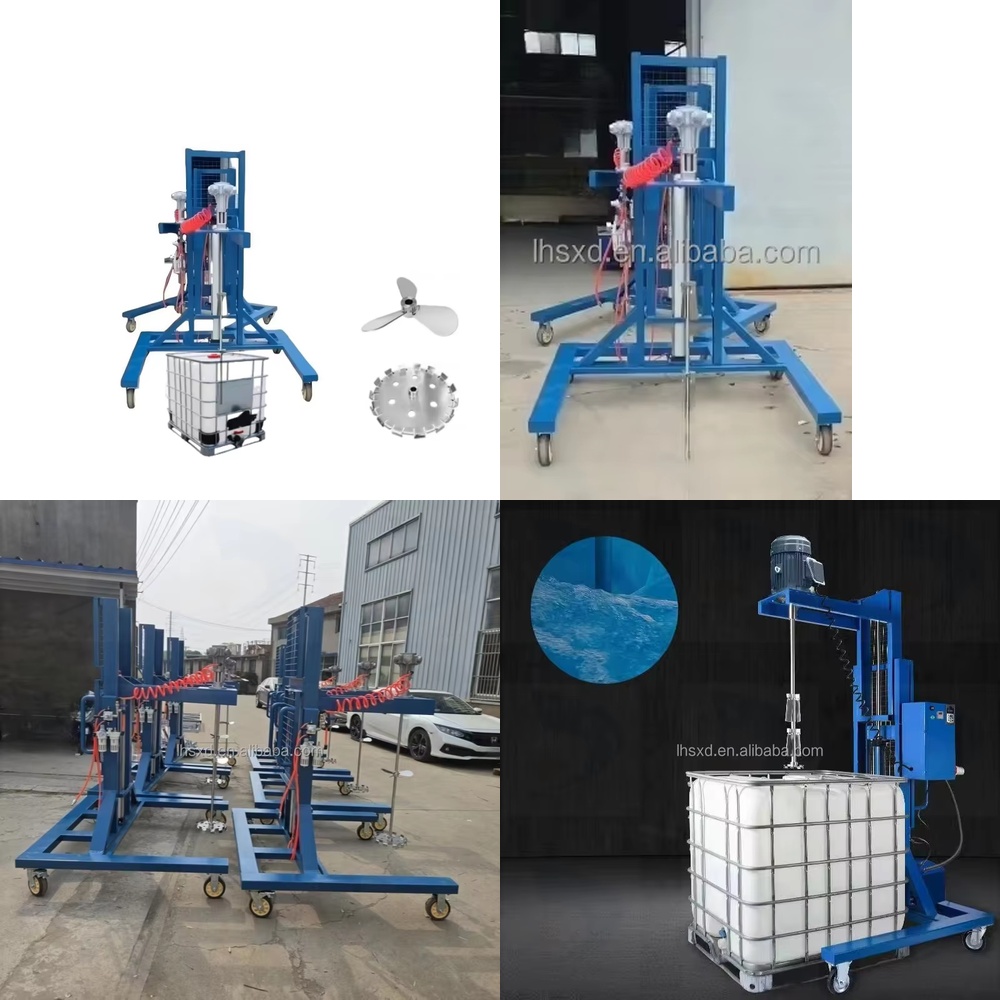 Heavy Equipment Mixer - Agitator Pengangkat Teleskopik untuk Peralatan Pengaduk