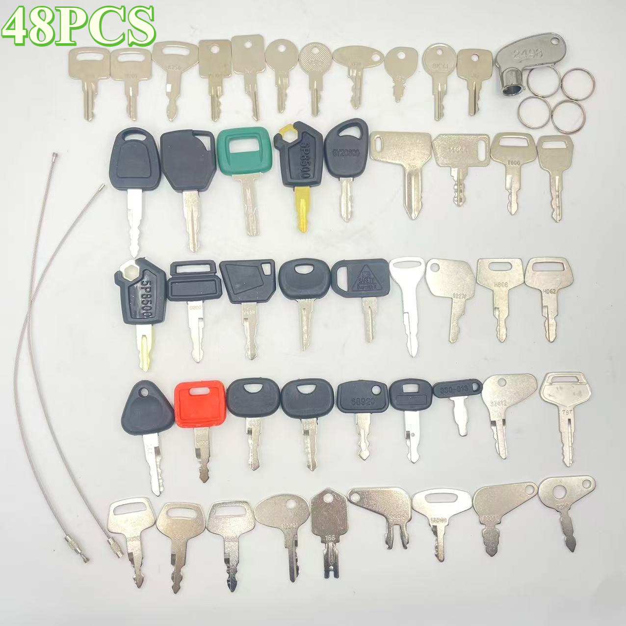 Heavy Equipment Bobcat - 48PCS Set Kunci Alat Berat Untuk
