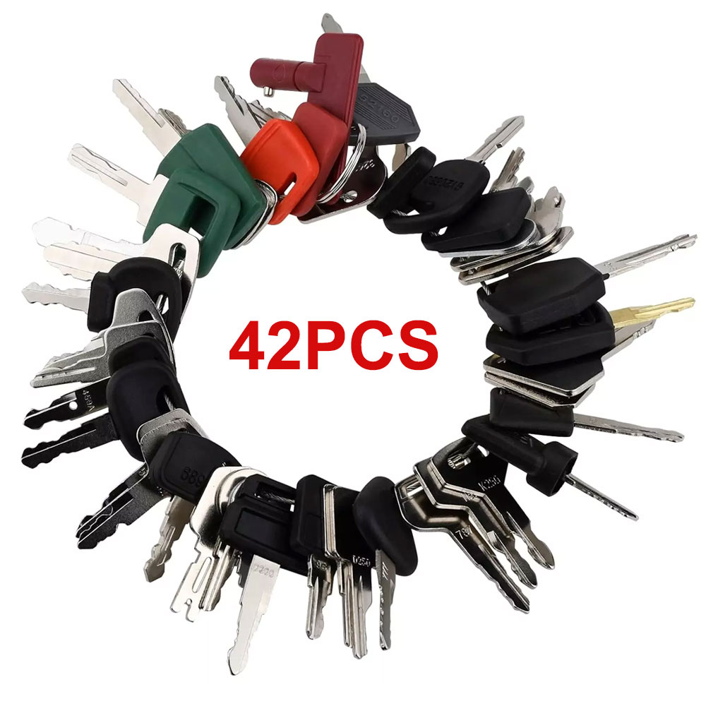 Heavy Equipment Key Ring - 42 kunci pengapian konstruksi peralatan berat