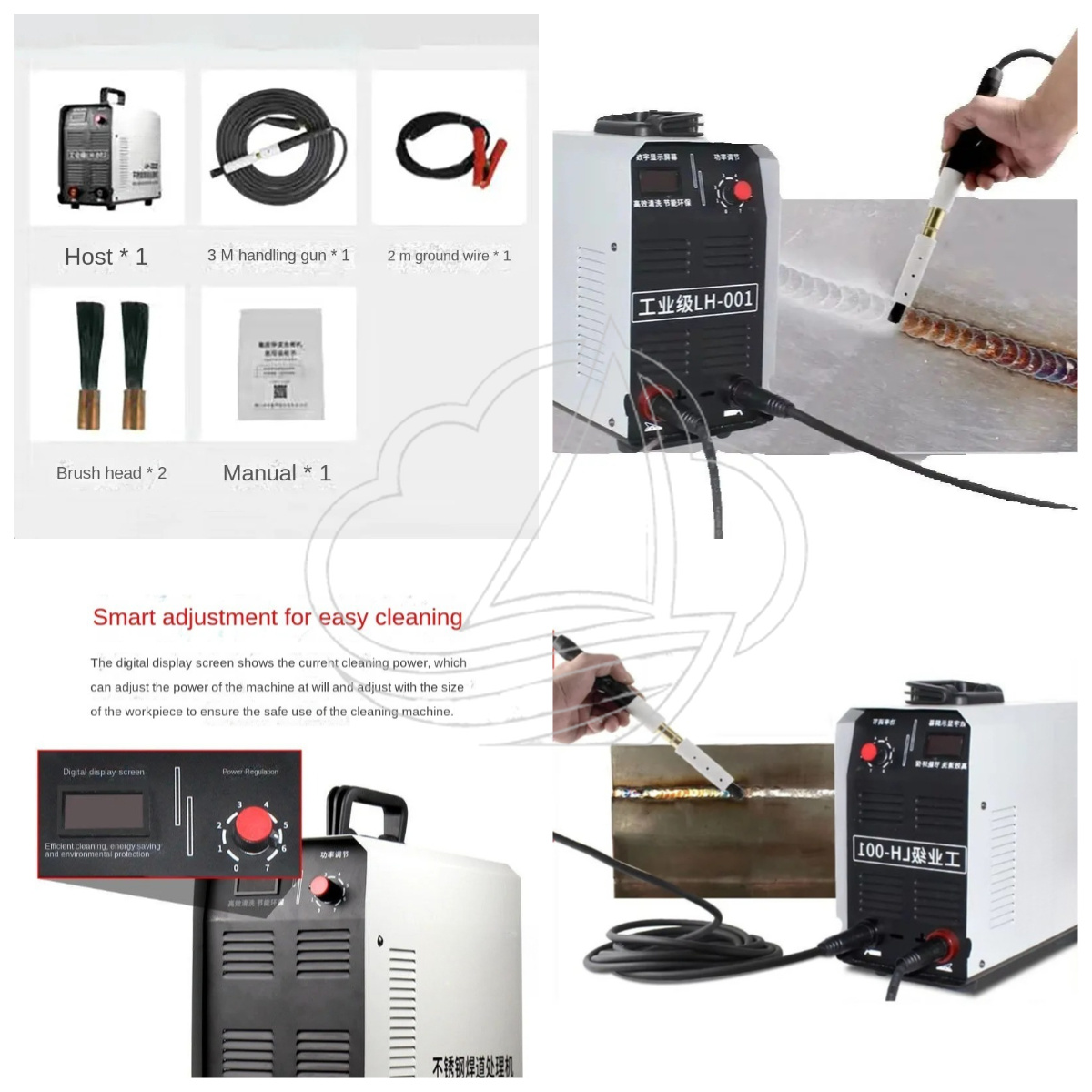 Heavy Equipment Processor - Peralatan Pembersih Sambungan Las Daya Tinggi,