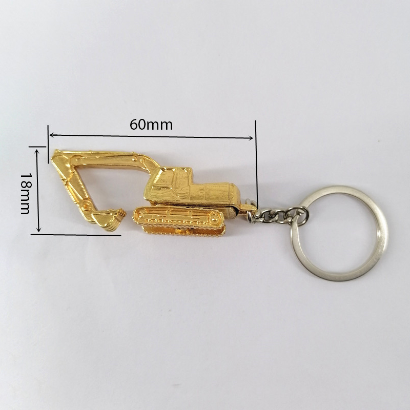 Heavy Equipment Key Ring - Gantungan kunci mobil, aksesori mobil liontin