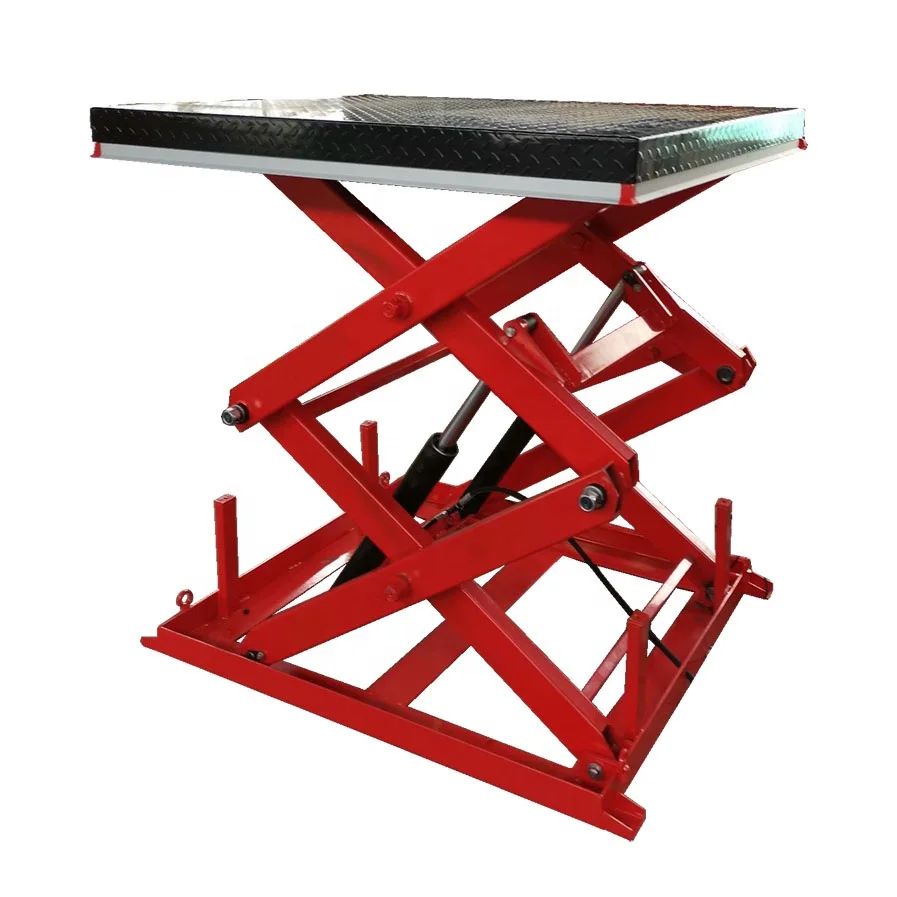 Troli Pengangkat Hidrolik Manu - Scissor Lift Table Hydraulic ulasan dan harga