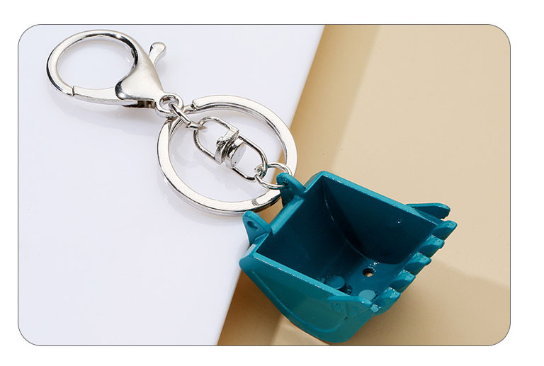Gantungan kunci ekskavator log - Heavy Equipment Key Ring ulasan dan harga