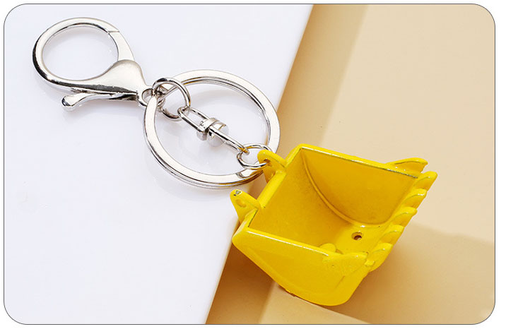 Gantungan kunci ekskavator log - Heavy Equipment Key Ring ulasan dan harga