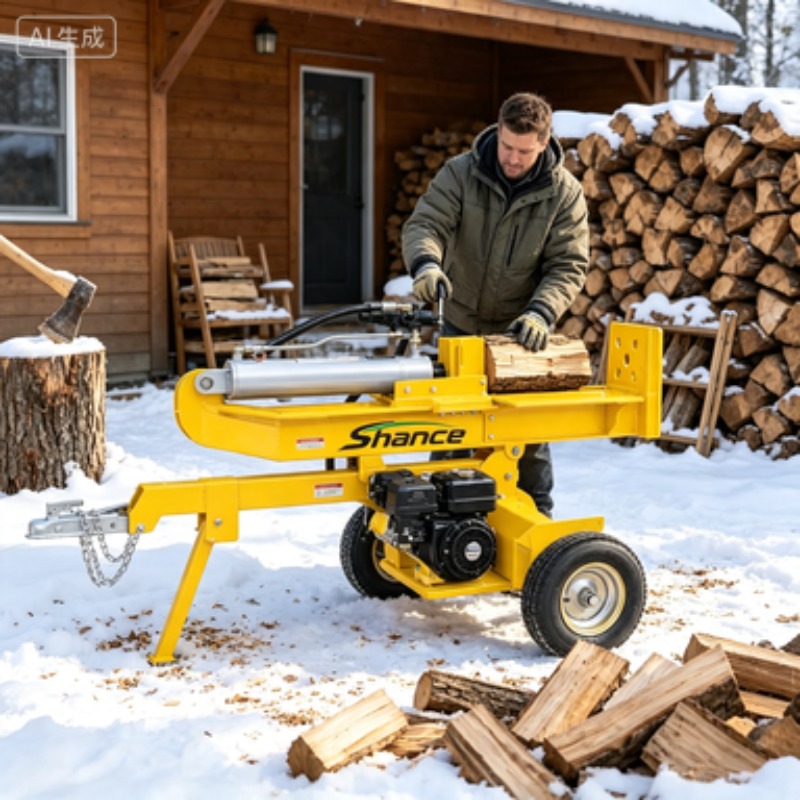 Pemisah Kayu Hidrolik Elektrik - Heavy Equipment Processor ulasan dan harga