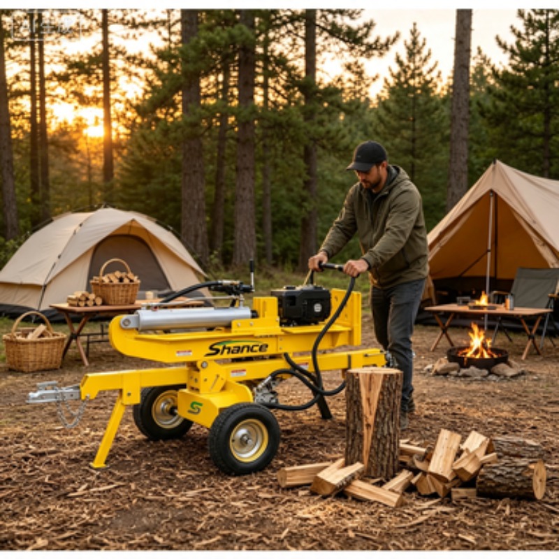 Pemisah Kayu Hidrolik Elektrik - Heavy Equipment Processor ulasan dan harga