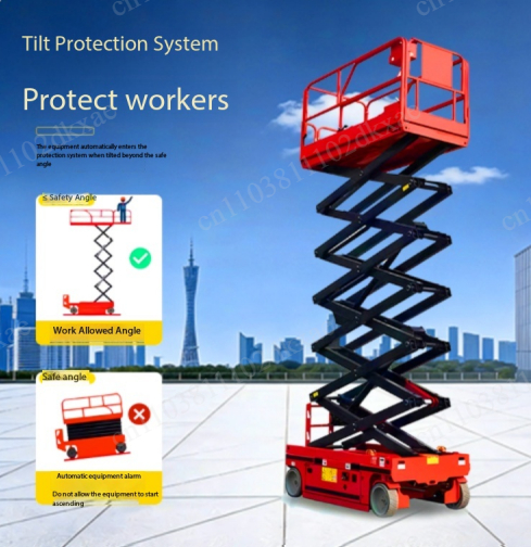 Platform Lift Gunting Listrik  - Scissor Lift Table Hydraulic ulasan dan harga