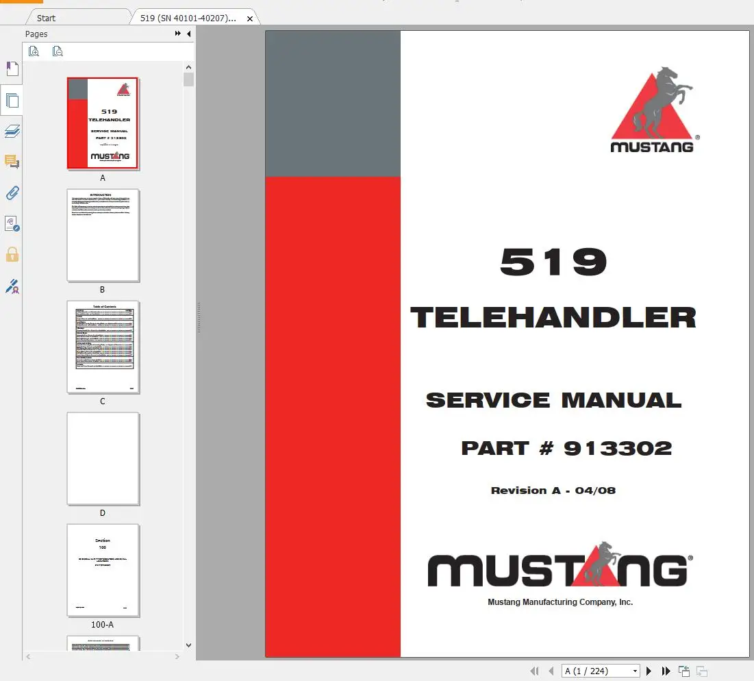 AutoDVD Mustang Mesin Alat Ber - Heavy Equipment Usa ulasan dan harga