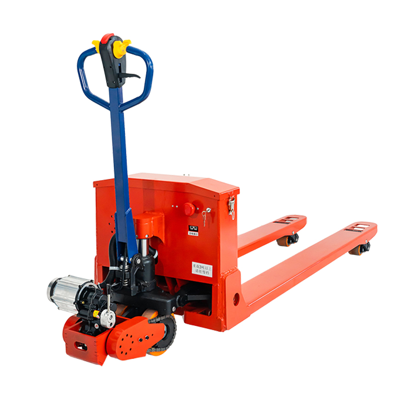 Truk Pallet Semi-Elektrik 10 T - Hand Pallet Truck ulasan dan harga
