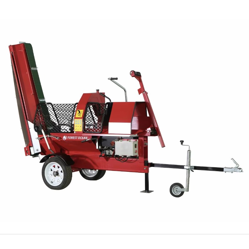 Mesin Pembelah Kayu Hidrolik T - Heavy Equipment Processor ulasan dan harga