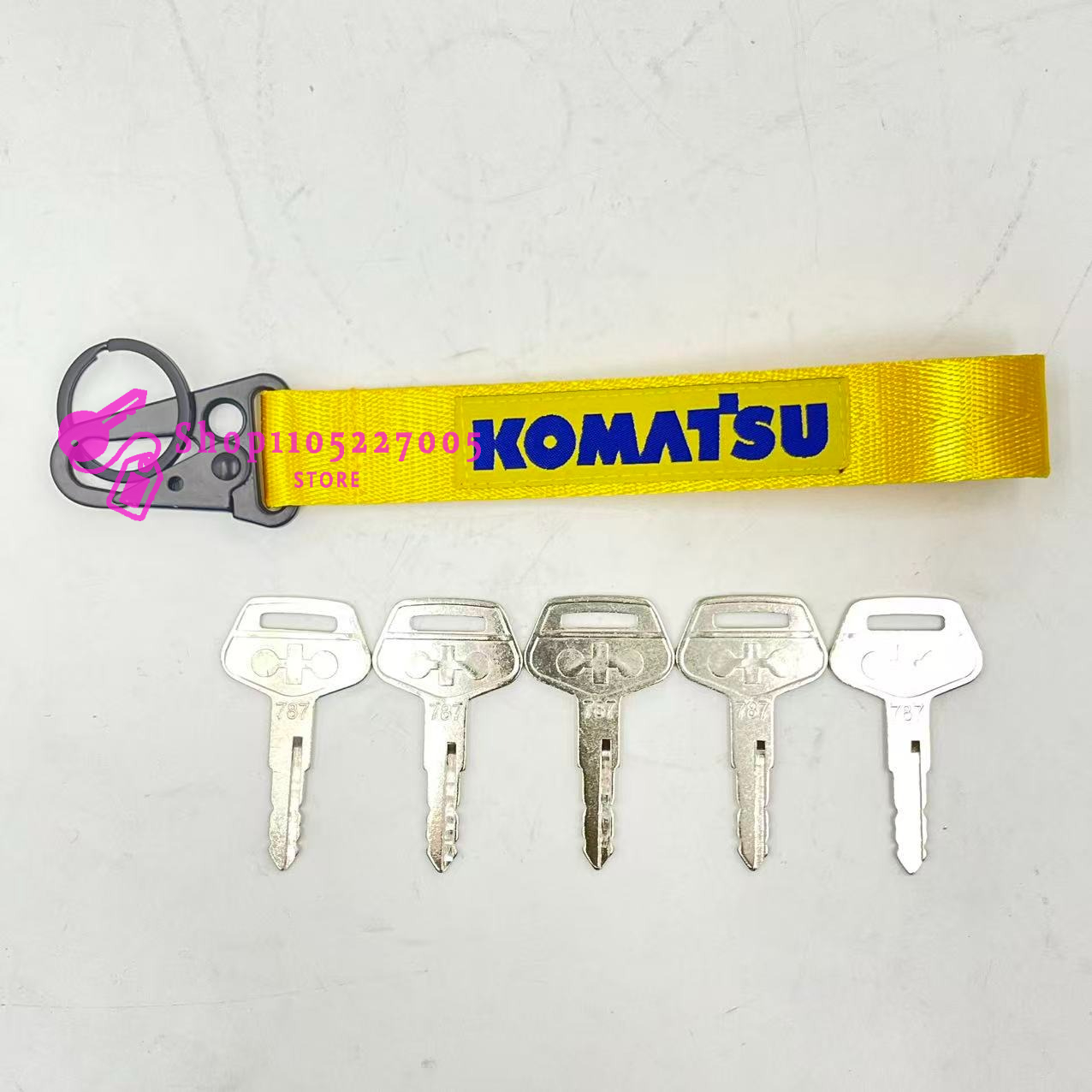 2/5/10 Buah Kunci 787 untuk Al - Heavy Equipment Key Ring ulasan dan harga