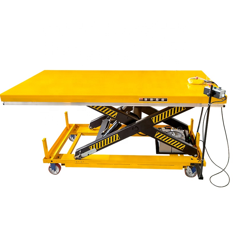 Meja Angkat Gunting Hidrolik L - Scissor Lift Table Hydraulic ulasan dan harga