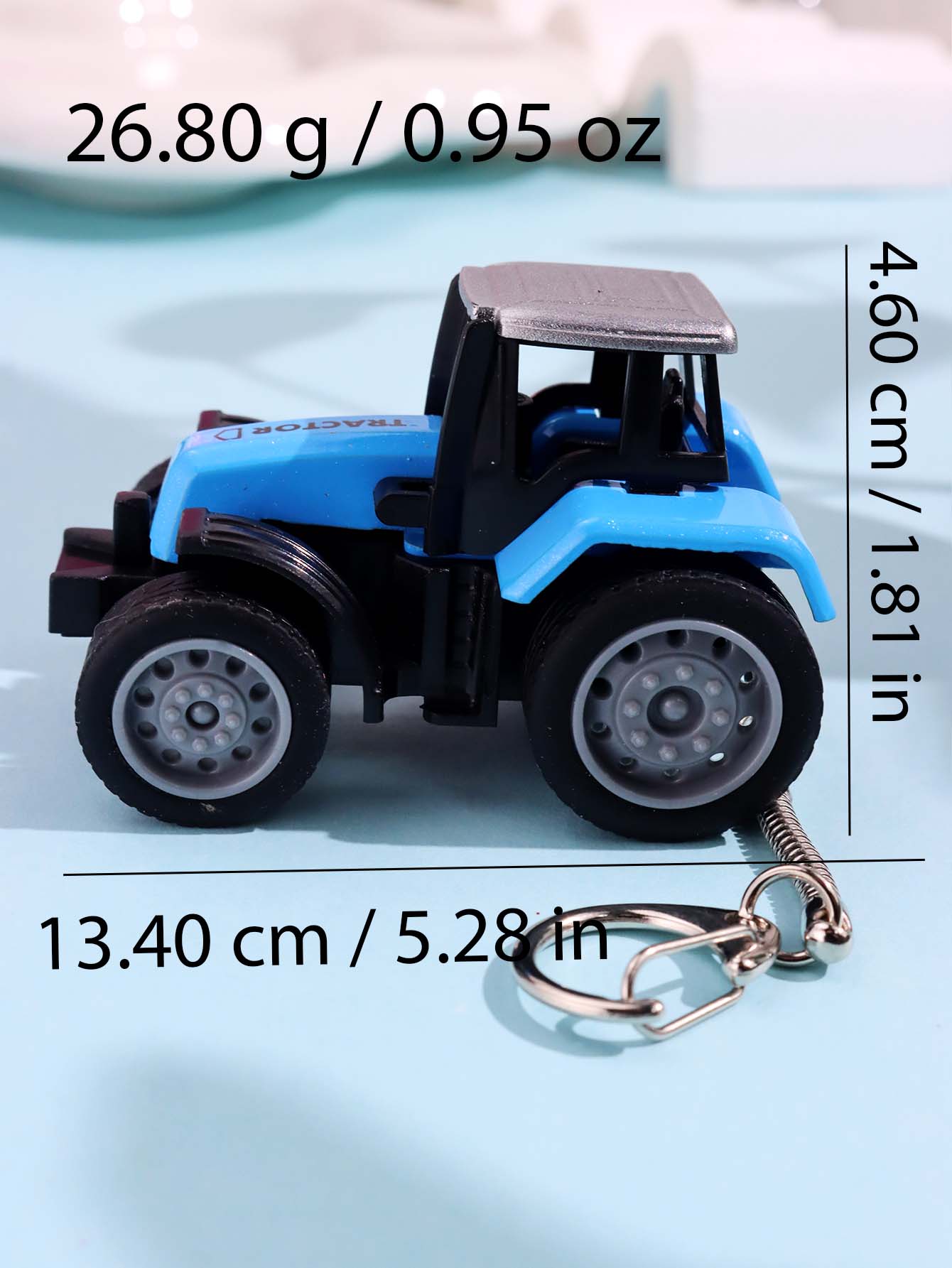 Gantungan Kunci Traktor Resin  - Heavy Equipment Key Ring ulasan dan harga