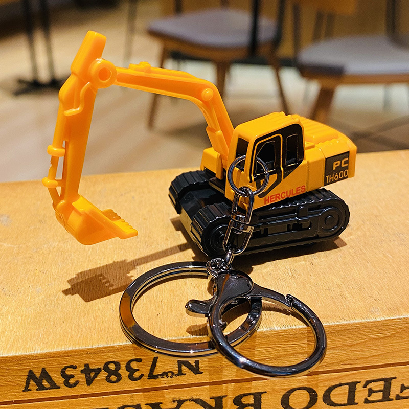 Gantungan kunci mesin ekskavat - Heavy Equipment Key Ring ulasan dan harga