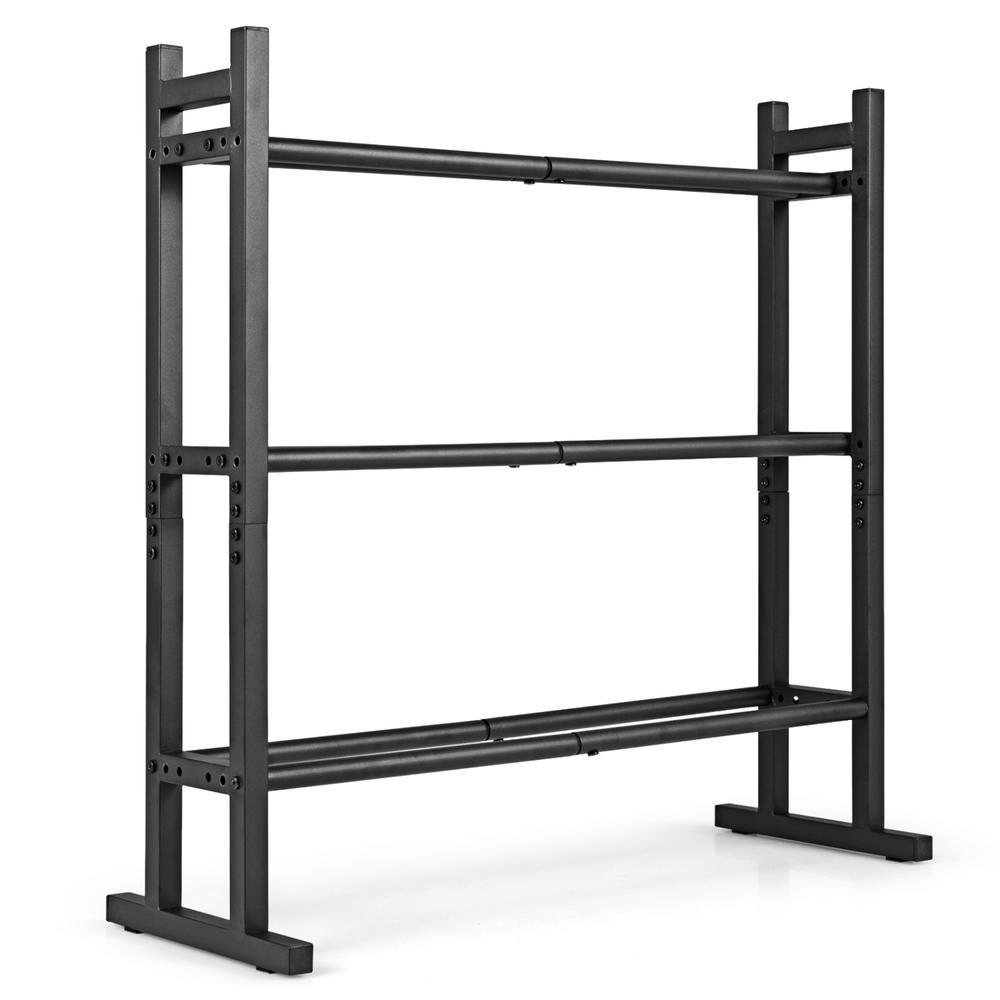 Rak Dumbbell 3 Tingkat Heavy D - Heavy Equipment Usa ulasan dan harga