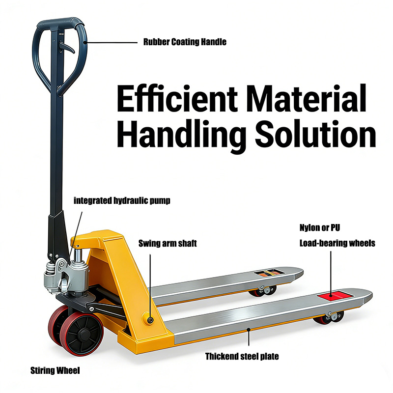 Truk Pallet Manual Hidrolik 15 - Hand Pallet Truck ulasan dan harga