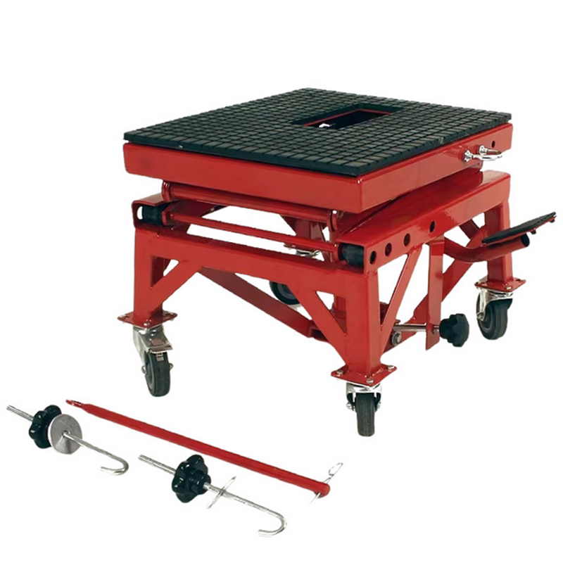 Meja Angkat Sepeda Motor Hidro - Scissor Lift Table Hydraulic ulasan dan harga