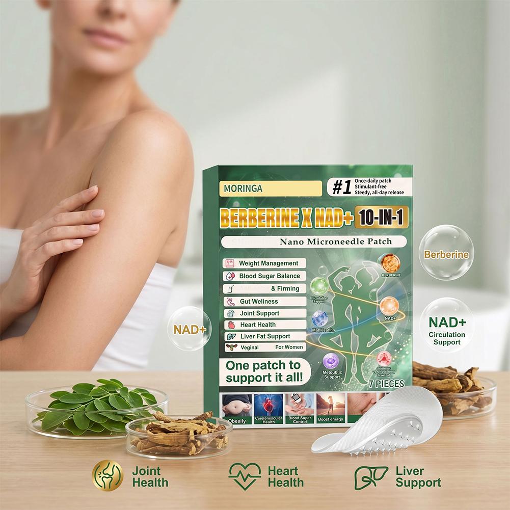 Moringa Berberine NAD Patch 10 - Heavy Equipment Stickers ulasan dan harga