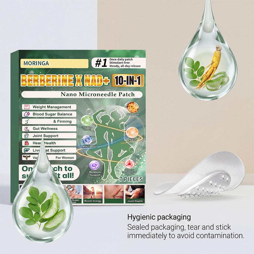Moringa Berberine NAD Patch 10 - Heavy Equipment Stickers ulasan dan harga