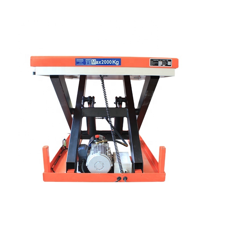 Meja Angkat Elektrik 1T Platfo - Scissor Lift Table Hydraulic ulasan dan harga
