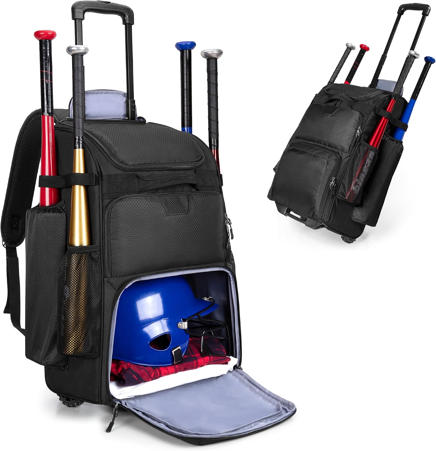 Ransel Bisbol Beroda dengan Ro - Heavy Equipment Usa ulasan dan harga
